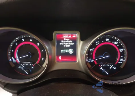 2015 Dodge Journey Sxt из США, поврежденный, VIN 3C4PDCBG7FT722656